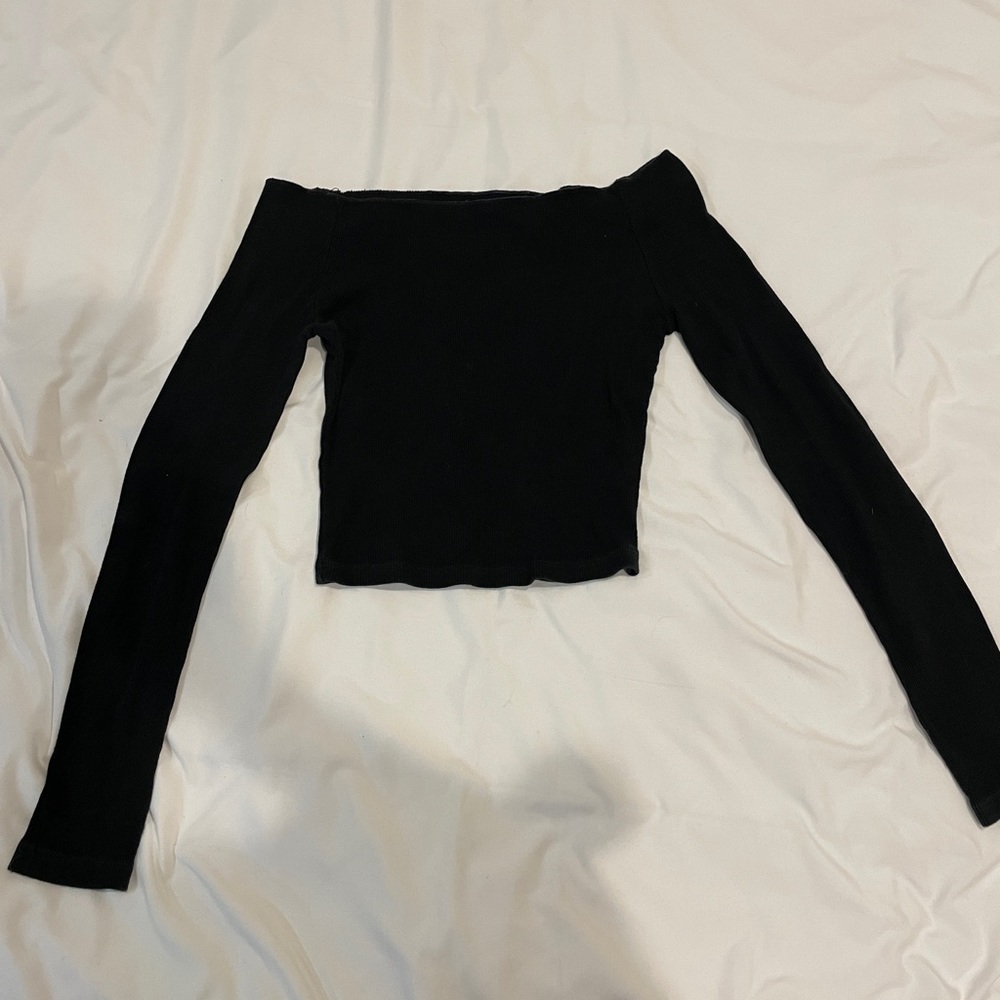 Brandy Melville Off The Shoulder Long Sleeve